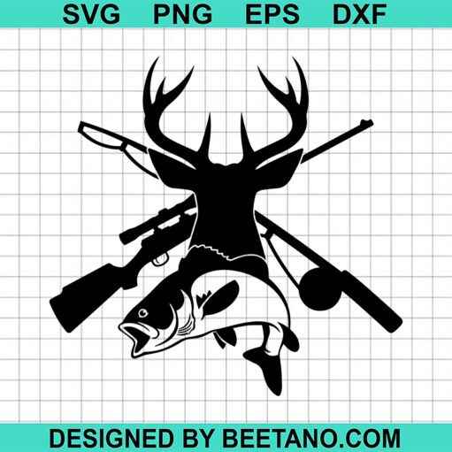 Hunting And Fishing SVG