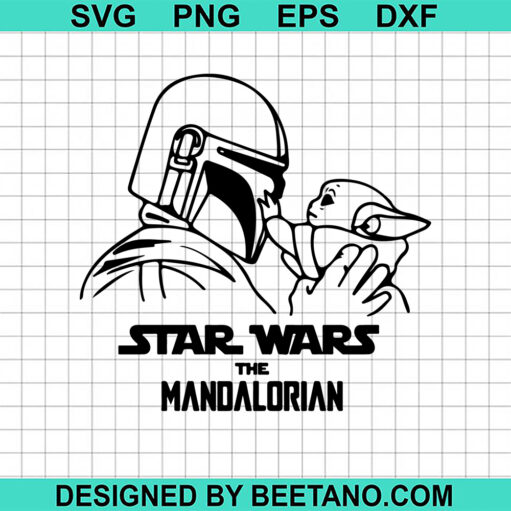 Star Wars The Mandalorian SVG