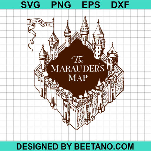 Harry Potter The Marauder'S Map Svg