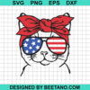 4Th Of July Meowica Svg