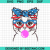 4Th Of July Cat Svg