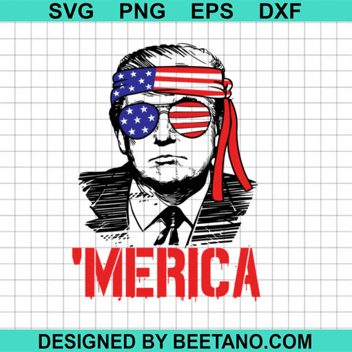 Merica Trump SVG