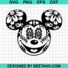 Mickey Sugar Skull Svg