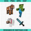 Minecraft Bundle Svg