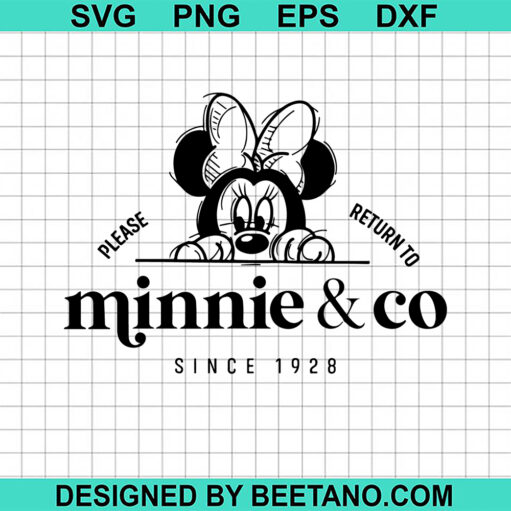 Minnie And Co Since 1928 SVG