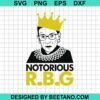 Notorious Ruth Bader Svg