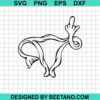 Uterus Flipping The Bird Svg