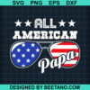 All American Papa Svg