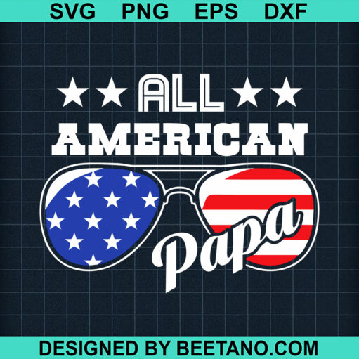 All American Papa Svg