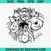 Winnie The Pooh Characters Svg