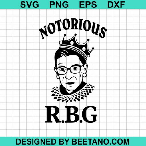 Notorious Ruth Bader Ginsburg SVG