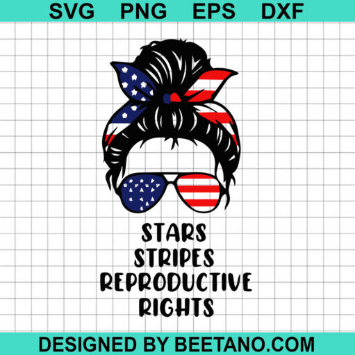 Stars Stripes Reproductive Rights Svg
