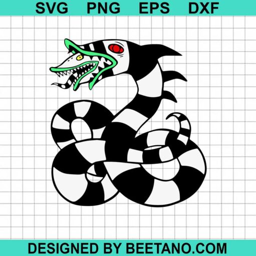 Beetlejuice Sandworm Svg