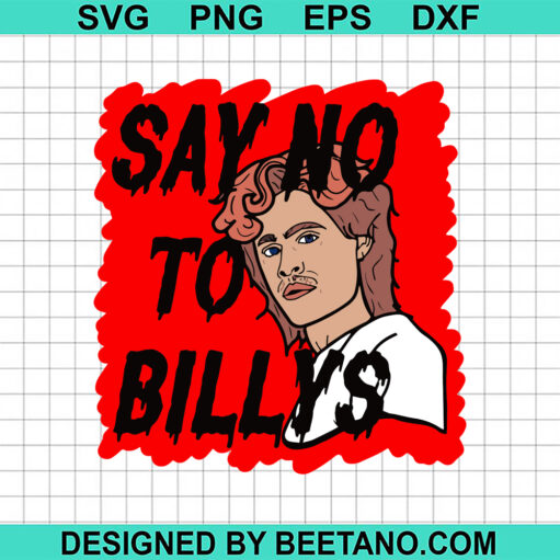 Say No To Billy'S Svg