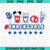 4Th Of July Snack Goals Svg