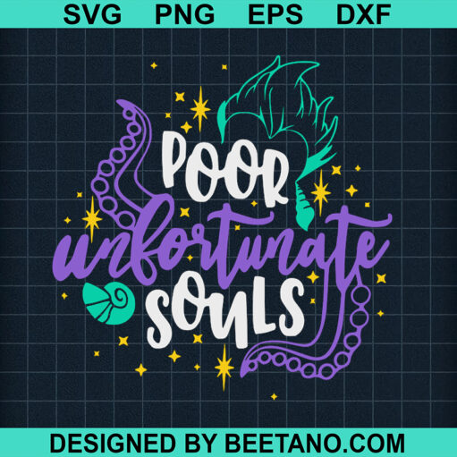 Poor Unfortunate Souls Svg