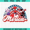 Spiderman Merica Svg