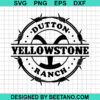 Yellowstone Dutton Ranch Logo Svg