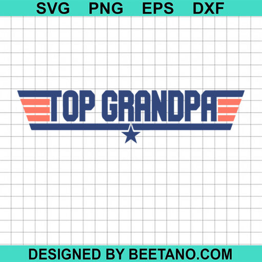 Top Grandpa SVG
