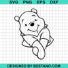 The Pooh Bear Face Svg