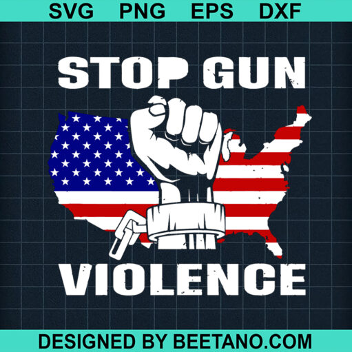 Stop Gun Violence Svg