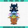 Baby Yoda Stitch And Toothless Svg