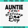 Auntie Of The Birthday Boy Svg
