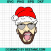 Bad Bunny Santa Hat Svg