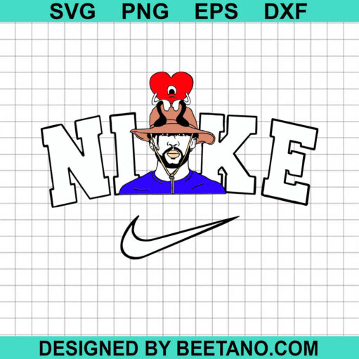 Bad Bunny Nike Logo SVG