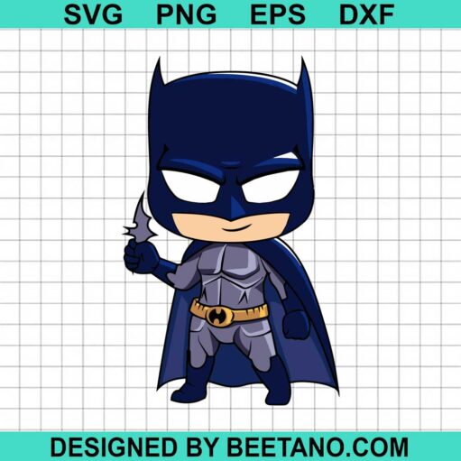 Batman Chibi Svg