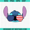 American Flag Stitch Svg