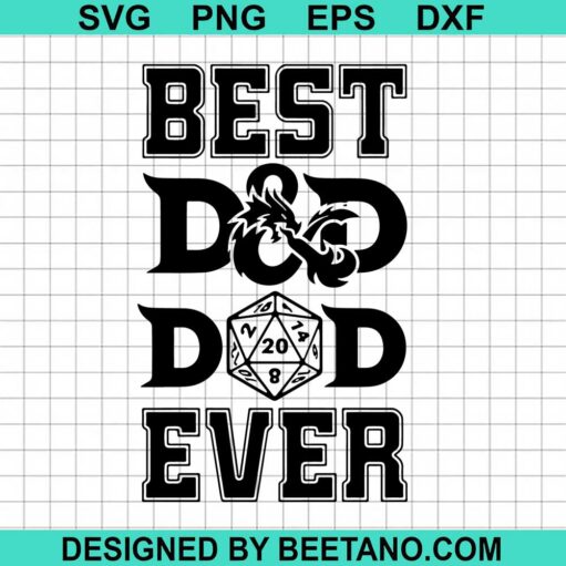 Best D&D Dad Ever SVG