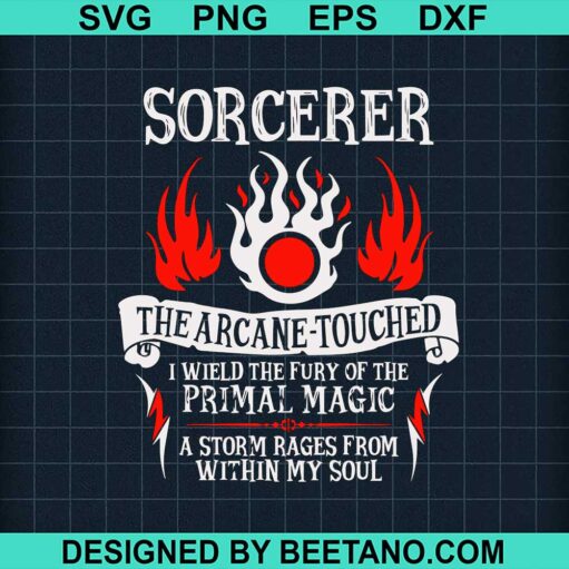 Sorcerer The Arcane Touch SVG