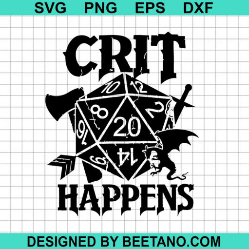 Crit Happens SVG