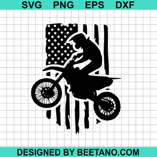 American Dirt Bike SVG