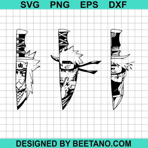 Anime Knife SVG
