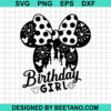 Minnie Birthday Girl Svg