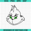 Grinch Face Svg