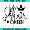 Hair Queen Svg