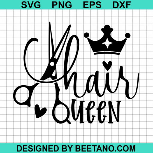 Hair Queen SVG
