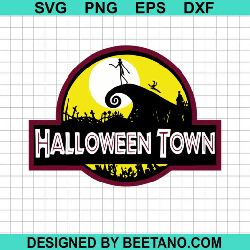 Halloween Town Svg