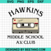 Hawkins Middle School Av Club Svg