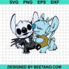 Stitch And Angel Jack Skellington Svg