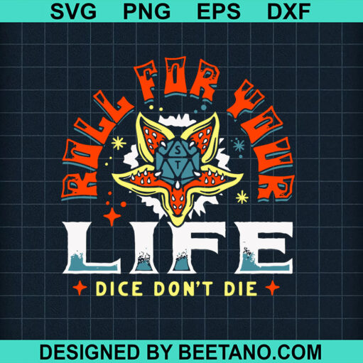 Demogorgon Dice Don'T Die Svg