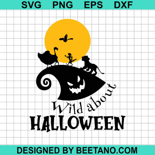 Lion King Halloween Svg
