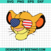 4Th Of July Simba Svg