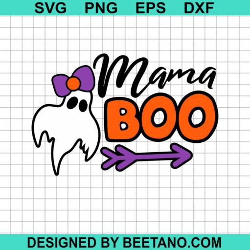 Halloween Mama Boo SVG