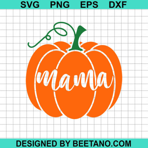Mama Pumpkin SVG