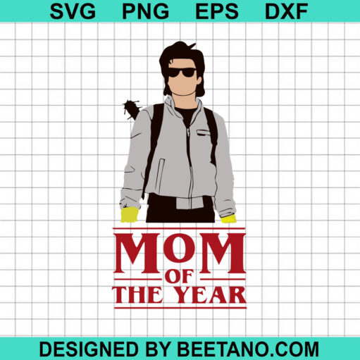 Stranger Things Mom Of The Year Svg