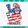 Patriotic Gnome Love Svg